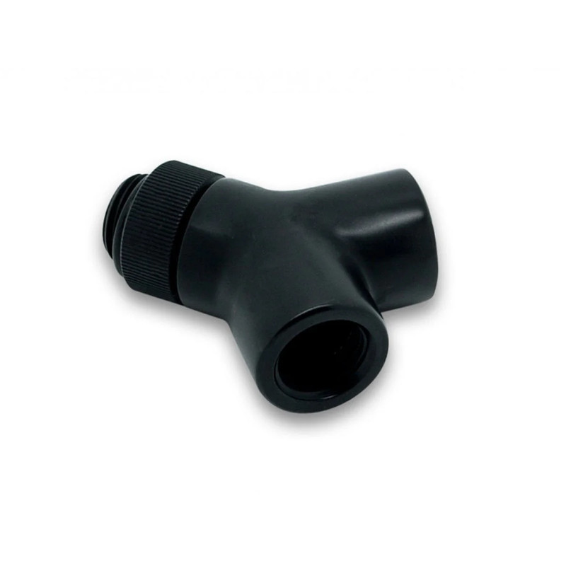 EKWB EK-AF Y-Splitter Rotary 2F-1M G1/4 - Black - كابل مُقسم